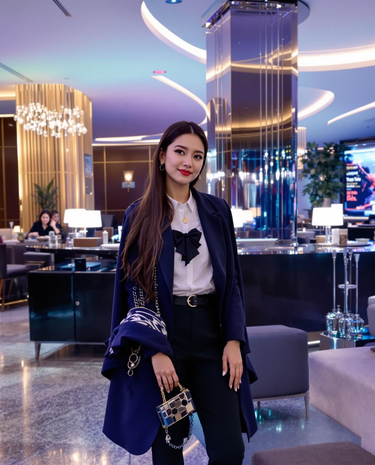 某女星机场私服穿搭合集 图片 3